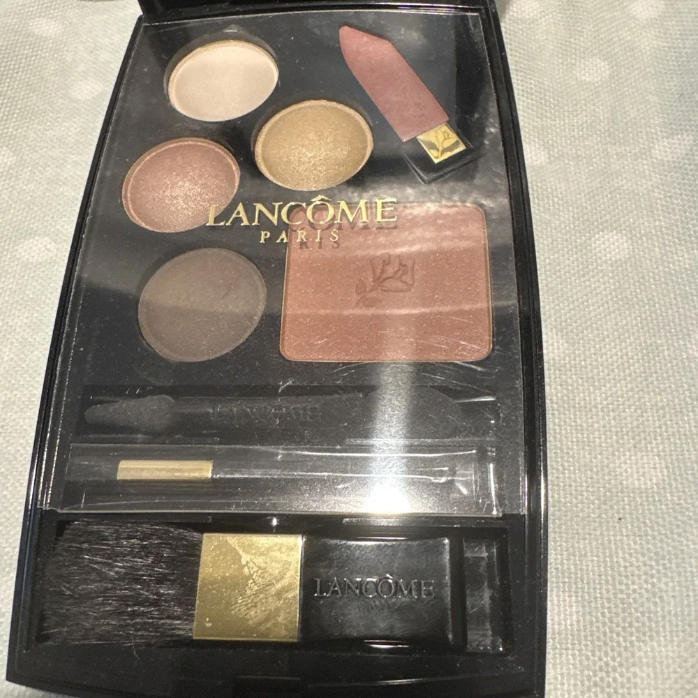 Lancôme Travel Set Naturelle Seduction Blush Eyeshadow Lip NEW